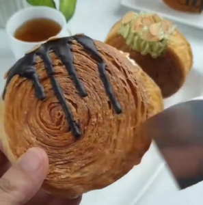 ikiOKE Cetakan Roti Bulat Cetakan Cromboloni Ring Burger Ring Cutter Ring Roti Stainless Steel