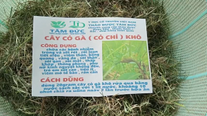 1kg cỏ gà cỏ chỉ sấy khô