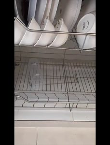 2pcs Stainless Steel Pull Out Basket Kitchen Cabinet Rack Storage Rak Bakul Tarik Dapur Kabinet Slide Soft Close Dishes Dish Cutlery Drawer