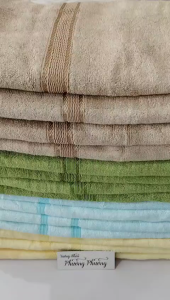Khăn tắm SỢI TRE cao cấp 60x120 khăn cực mềm mại thấm hút tốt không xù lông