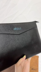 A Polo Man Trending Fashion PU Leather Hand Carry Big Clutch Bag With Handy 36578CR 手拿包