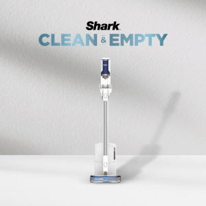 [ONLINE EXCLUSIVE] Shark Clean & Empty Cordless Vacuum Powerfins lightweight up to 40 mins All Floor Types & Auto-empty dock Shark BU3521SM