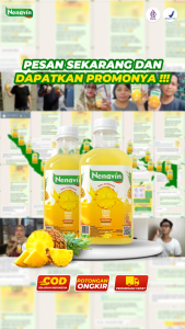 Nenavin Cuka Nanas 3 Botol Solusi Tepat Diabetes