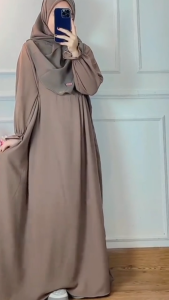Gamis Nikita Terbaru Bahan Cringkle Busui Friendly Gratis Ongkir Jumbo