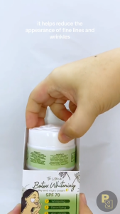 BLEM DR. BOTOX WHITENING CREAM | Natural Vitamine E- Anti-aging and brightening the complexion. Easy to absorb and non greasy- Moisturizes the dry skin and lock in the moisture. No stimulation and addition- No fragrance and other ingredients. Ultra mild!