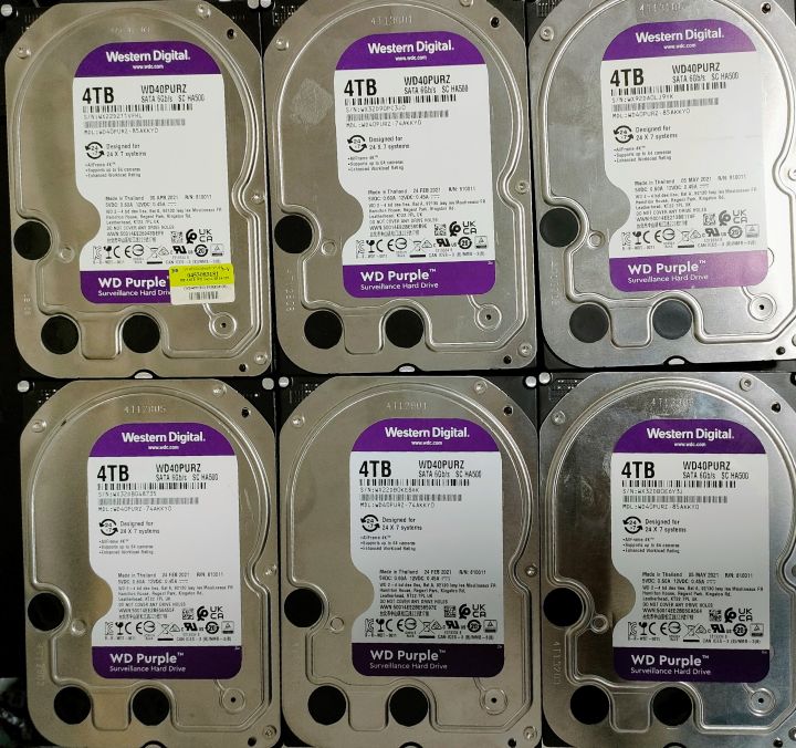 4TB PURPLE HDD มือสอง ประกันไทยถึง 2024 | Lazada.co.th
