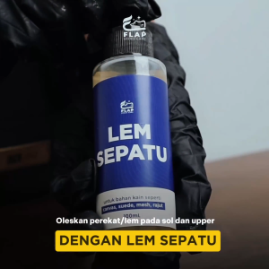 Flap Shoes Care Lem Sepatu Super Kuat Tahan Air bahan Karet