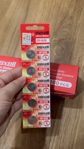 Pin CR1620 Chính Hãng Maxell Lithium 3v - Pin áp suất lốp