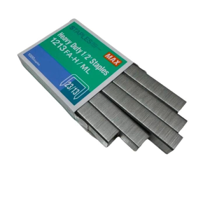 [1 Box] Max Staples 1213 FA-H/ML 23/13 ( Heavy Duty 1/2" Staples / 1000 Staples per Box )