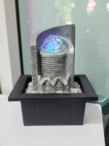 น้ำพุน้ำล้นฮวงจุ้ย ขนาดตั้งโต๊ะ สินค้าพร้อมส่ง