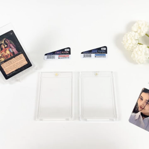 SAMOYED CRDH-MG Tempat / Pelindung Kartu / Foto Koleksi / Photo / Photocard / PC K-Pop / Trading / TC / TCG / Collectible / CC / CCG / Basketball / Pokemon / MTG Magnetic Card Protector / Display Case / Holder