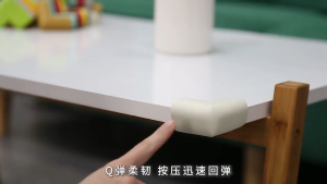 ยางกันกระแทกแบบเข้ามุม ยางกันกระแทกขอบโต๊ะ เพิ่มความปลอดภัยในบ้านคุณ 1 ชุด มีถึง 10 ชิ้น