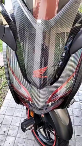 สติกเกอร์โลโก้ HONDA PCX 3D/3Dดีคอลสำหรับจักรยานยนต์โลโก้ สติ๊กเกอร์โลโก้ ใช้ตกแต่งรถจักรยานยนต์เพื่อให้รถจักรยานยนต์ของคุณดูเท่ไม่ซ้ำใคร