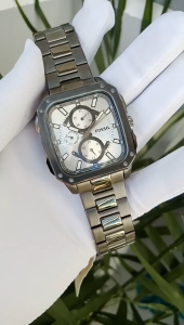 [Promo] Jam Tangan Pria FS BQ2657 / BQ 2657 Inscription Multifungsi Stainless Steel Original Garansi 2 Tahun [✔COD][100% Authentic]