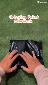 FREE CUSTOM NAMA DAN POUCH - Sejadah Anak Perempuan anti Air - Design Trendi By Mihrimah - Mosque Series