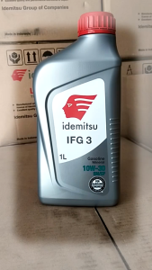 Oli Mesin Mobil 10w30 Idemitsu IFG3 Mineral Paket Hemat 3Liter 10W 30 Kualitas SM/CF 1 Liter
