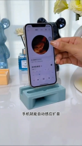 Phone Sound Amplifier Universal Mobile Holder Stand Phone Tablet Loudspeaker Base Vertical Phone Stand