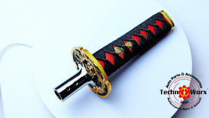 Universal Black 15cm 20cm Katana Samurai Sword Shift Knob Shifter With Adapters Gear Shift knob