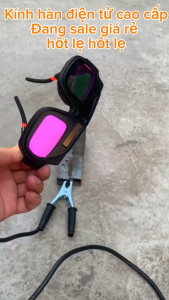 Kính Hàn Điện Tử KAPUSI K-0084 Tự Động Điều Chỉnh Ánh Sáng Khi Hàn Kính Bảo Vệ Mắt Cho Thợ Hàn