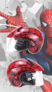 3-7 year old Spider-Man Kids helmets Boys and Girl