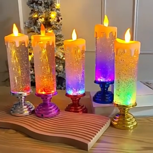 จัดส่งฟรี ถูกๆ เทียน led candles เทียนใส่ถ่าน เทียนปลอม เทียนประดับ เทียนตกแต่ง เทียนสร้างบรรยากาศ เทียนอิเล็กทรอนิกส์