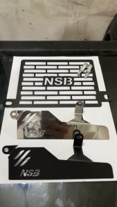 Paketan Variasi Cover radiator plus Cover Leher Radiator NSB 1 Set PNP NMAX AEROX