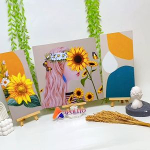 HIASAN DINDING GIRL AETHETIC SATU SET ISI 3 WALL DECOR HIASAN DINDING APOLITO KAMAR PAJANGAN RUANGAN POSTER KAYU