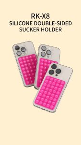 Dua Sisi Phone Holder Gurita Tempelan Handphone Perekat Hp Standing Stand Lem