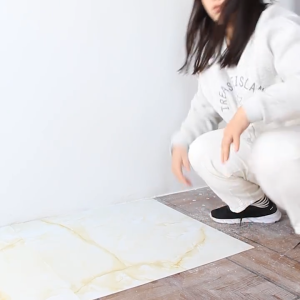 1PCS Vinyl Floor Sticker 60x60cm Waterproof Marble Design  for Office Room Bedroom Vinyl Tile Self adhesive Home Improvemet Decoration