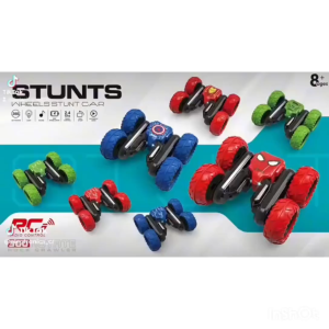 TERBARU Mainan Mobil Remote Control Stunt Car Avengers Mobil Berputar 360 derajat Super Hero Avengers RDR 1151