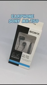 Headset Bass For Sony Experia MH 750 Hitam