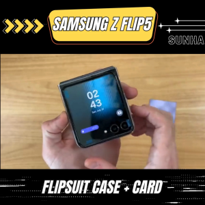 Samsung Galaxy Z FLIP5 5G FLIPSUIT Case + Card เคส ของแท้ 100% Z FLIP 5