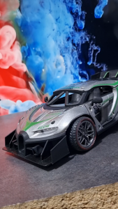Mainan Mobil Remot Kontrol RC Sedan Balap Surpass Metal Besi Asep LED Besar