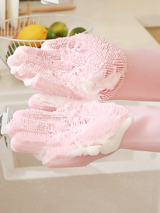 Găng tay tắm Chó Mèo găng tay đa năng bằng cao su (gồm 2 chiếc trái phải) (Mẫu mới) - Love Pets Shop