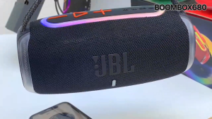 ลำโพงบลูทูธ รุ่น BOOMBOX680 คุณภาพเสียงHi-Fi กันน้ำระดับ IPX4 เสียงสเตอริโอ เบสแน่น รองรับ AUX TF USB มีสายหิ้วพกพาสะดวก