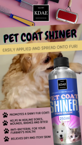 KDAE Pet Coat Shiner: A Natural Solution for Your Pet's Skin Health