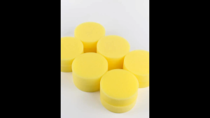 Wax Sponges Round Car Polish Sponge Car Wax Foam Sponges Applicator Pads for Clean Car Cleaner Care Tools Glass Yellow