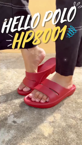 อุปสรรคลูกระทั่ง รองเท้าแตะ หูหนีบ ผู้หญิง รุ่น HP-8002 หนา 3cm พื้นนู้ กันลื่น ทำความสะอาดง่าย น้ำหนักเบา เหมาะสมกับทุกฤดู