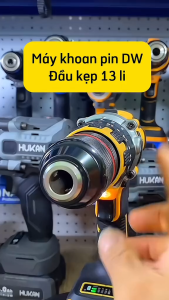 Máy khoan pin Dewalt 199v New động cơ không chổi than Đầu kẹp autolock