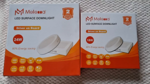 Đèn Ốp Trần Nổi Tròn Viền Đen 18W 24W Melenna - ánh sáng trắng 6500K (Bảo hành chính hãng 2 năm)