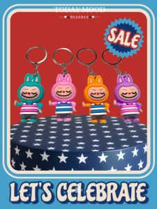 winshop พวงกุญแจ 5Bath  Cry baby ลาบูบู