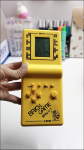 Máy Chơi Điện Tử Xếp Hình Cầm Tay TẶNG PIN - Máy Chơi Game 8x 9x  Máy Chơi Xếp Gạch