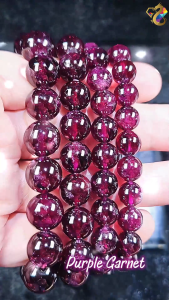 Super Premium Grade Purple Garnet Bracelet