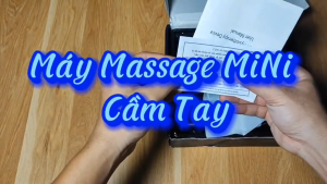 Máy Massage Điện Cầm Tay 6 Cấp Độ Đa Năng Chống Bụi Dành Cho Mọi Lứa Tuổi Máy Rung Đốt Lưng Gói Đơn - LIPPAIN