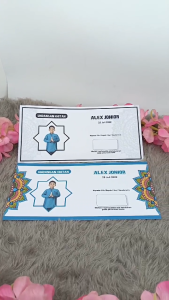 50 PCS Undangan Tasyakuran Khitan A