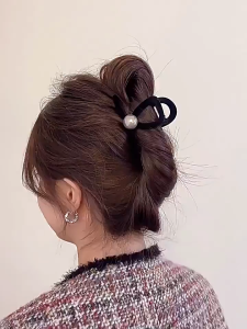 Jedai Rambut Korea Jepit Rambut Korea Matte Doff Tambahan Motif Mutiara Jepitan Rambut Wanita