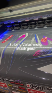 STRIPING VARIASI SUPRA XX / STICKER LIST MOTOR HONDA SUPRA XX