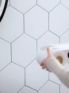 Toothbrush storage rack toothbrush cup gargle wall mounted bathroom no punching wall mounted storage rack toothbrush set