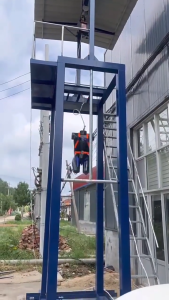 Msia Stock High-Quality Polyester Safety Rope with Wire Core and Full Body Harness for Outdoor Climbing and Rescue