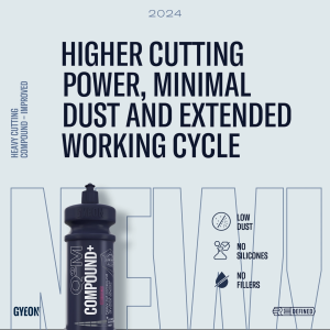 GYEON Q2M Compound Plus+ Redefined | 250ML | 1L | Heavy Cutting Compound